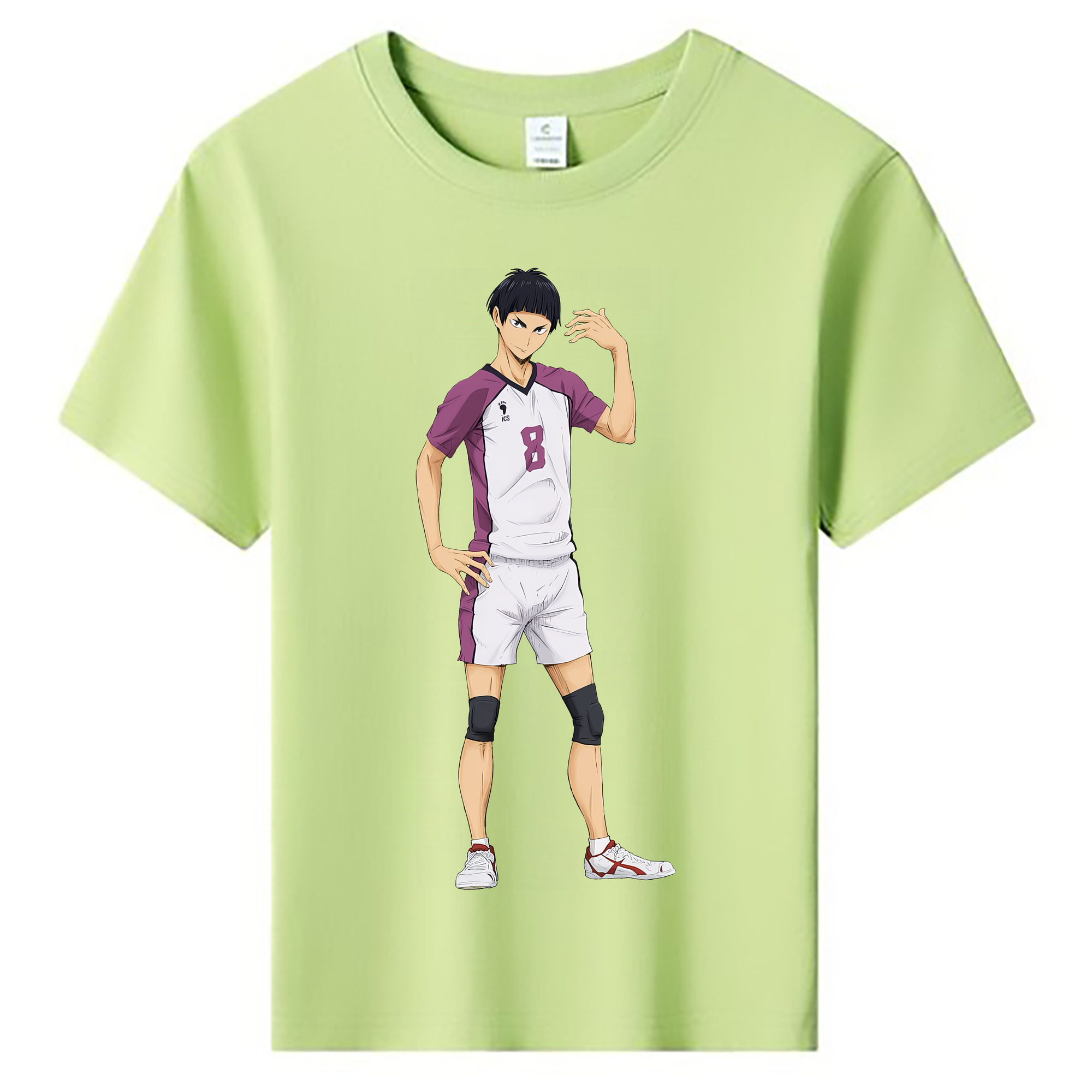 （画像用） ハイキュー!! Haikyu!! 綿100％キッズTシャツ（フロントプリント）